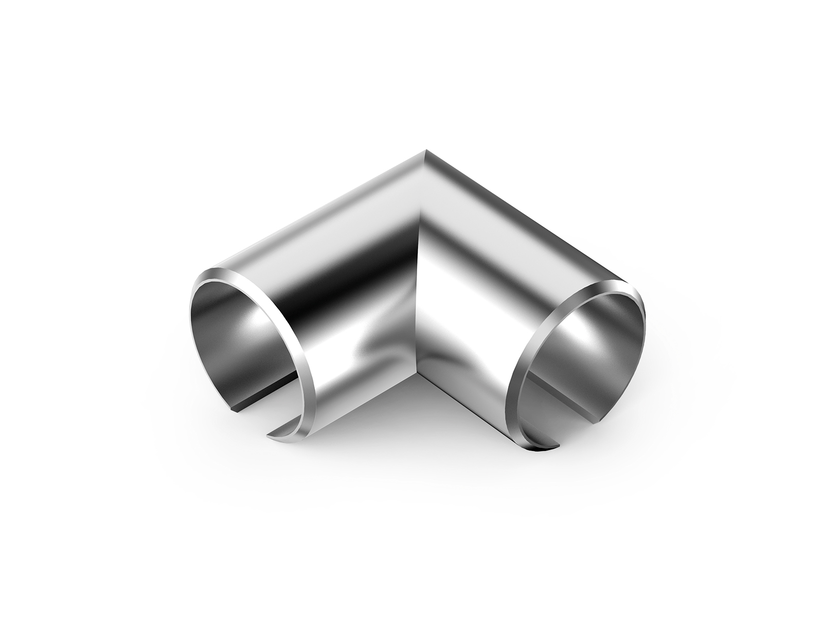 30  BEND WITH GLASS CHANNEL 90°