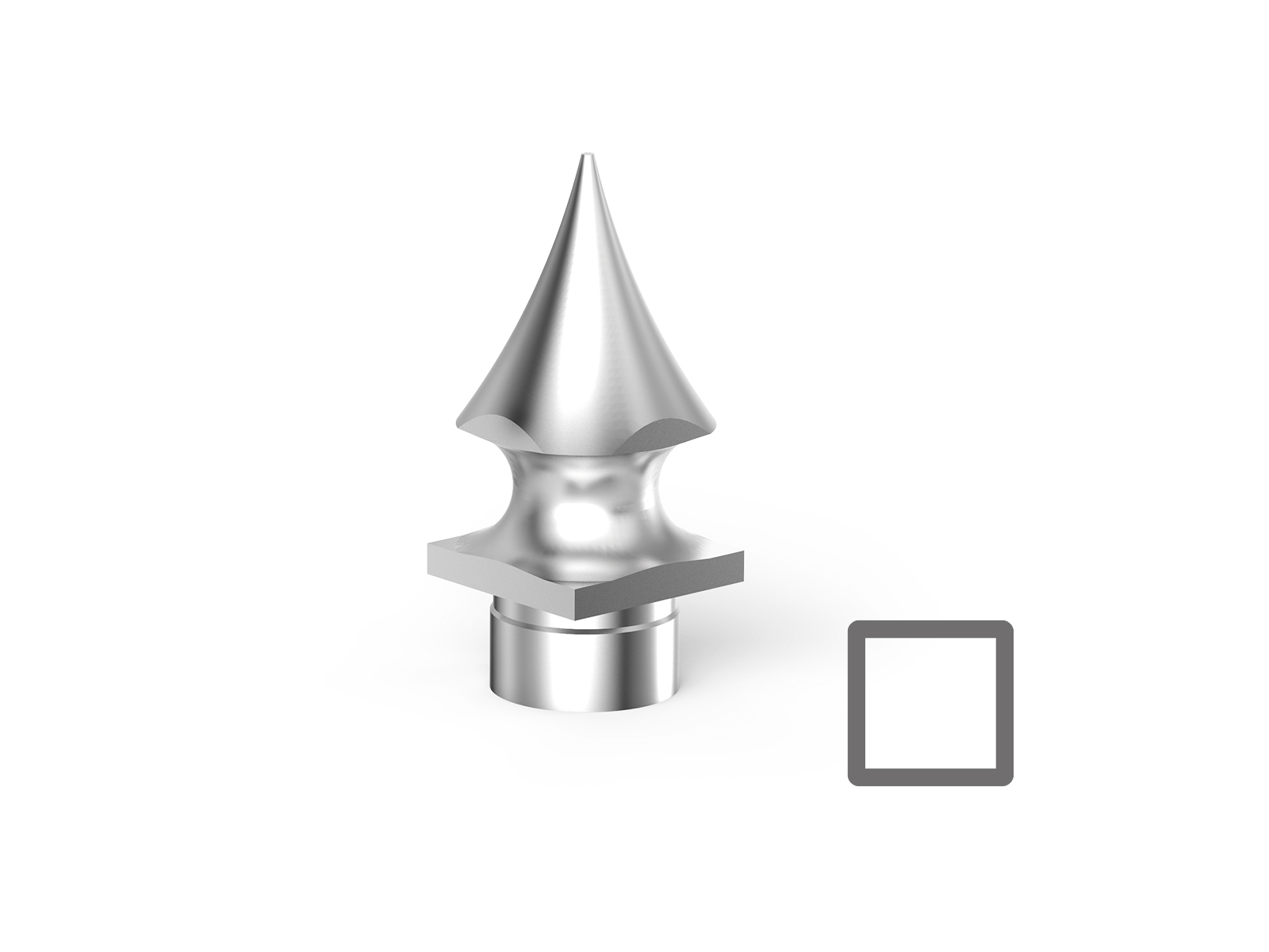 14X14 MM DECORATIVE PLUG