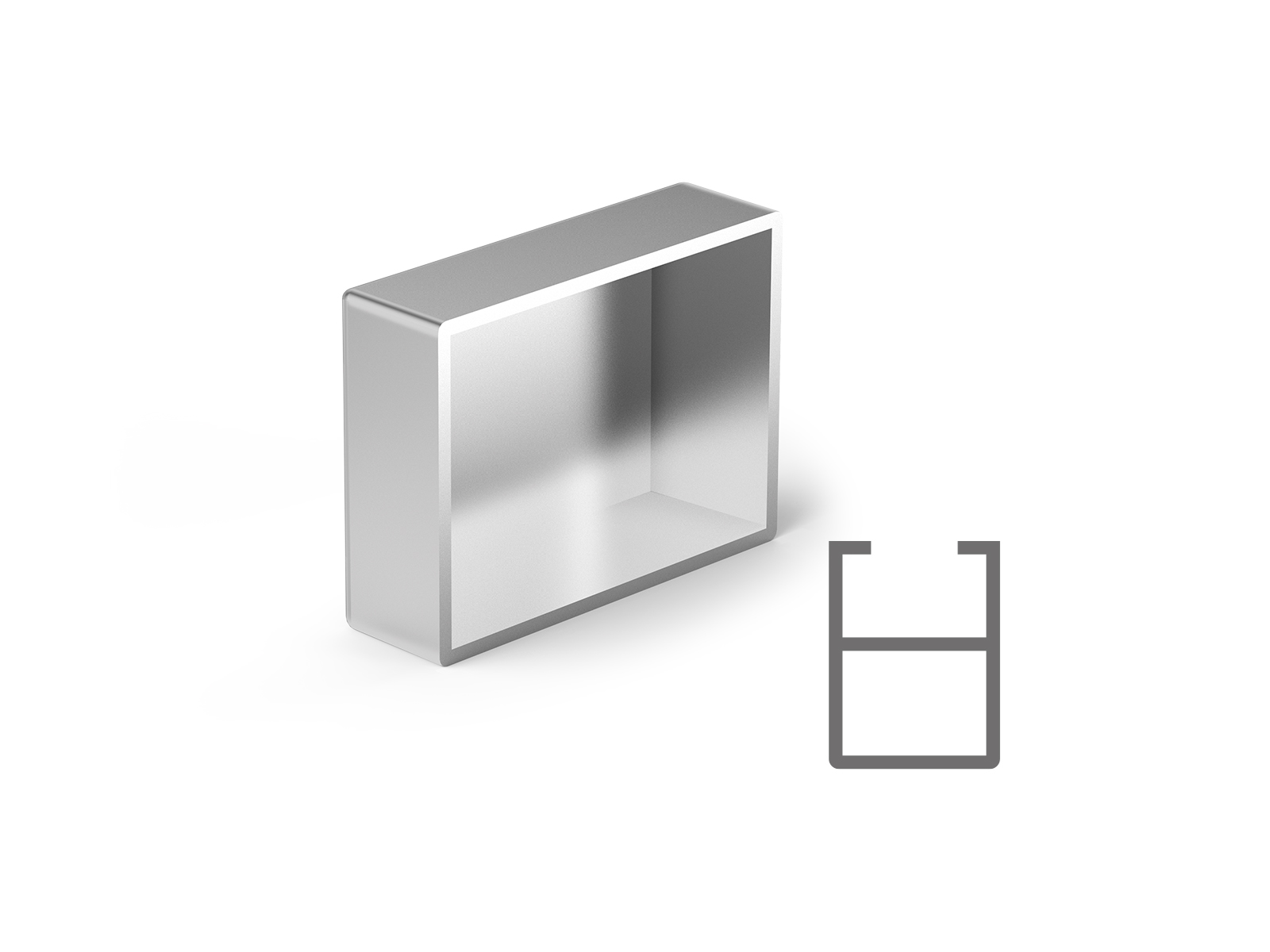 22X16 MM SQUARE PLUG (EXTERNAL)