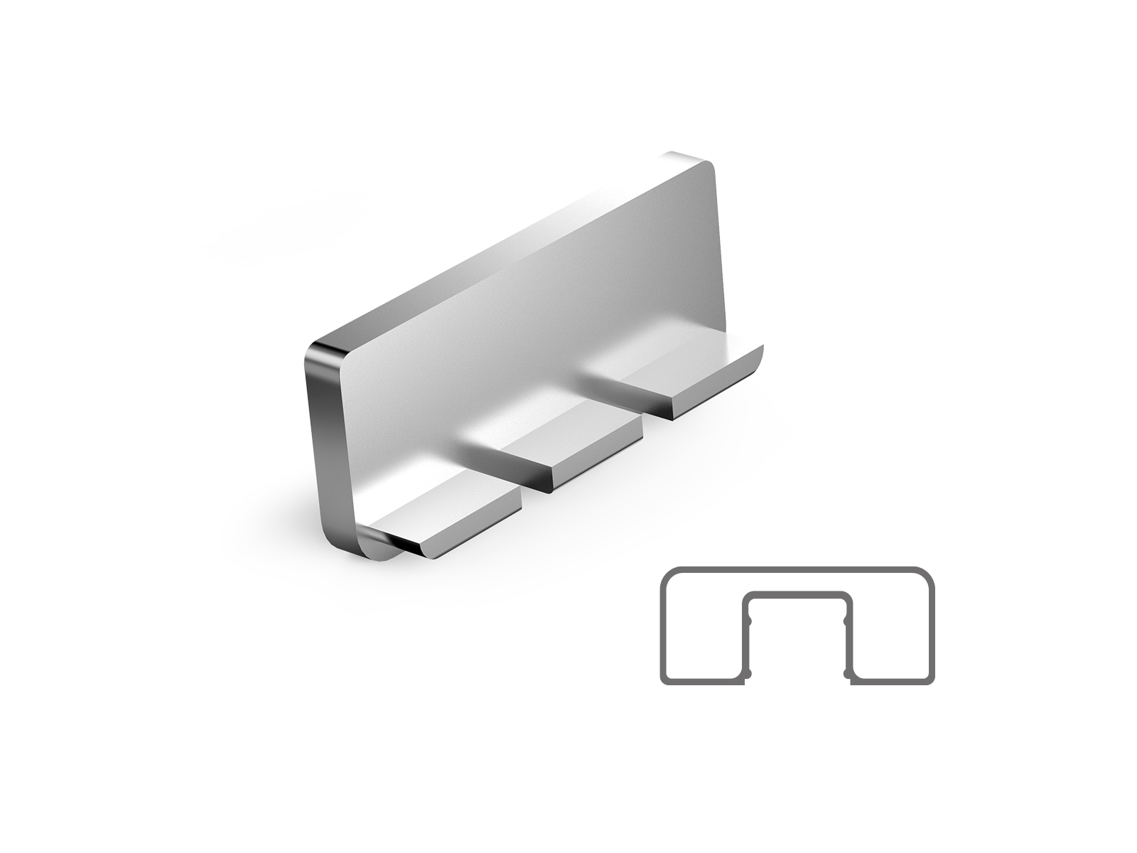 60X25 MM SQUARE PLUG