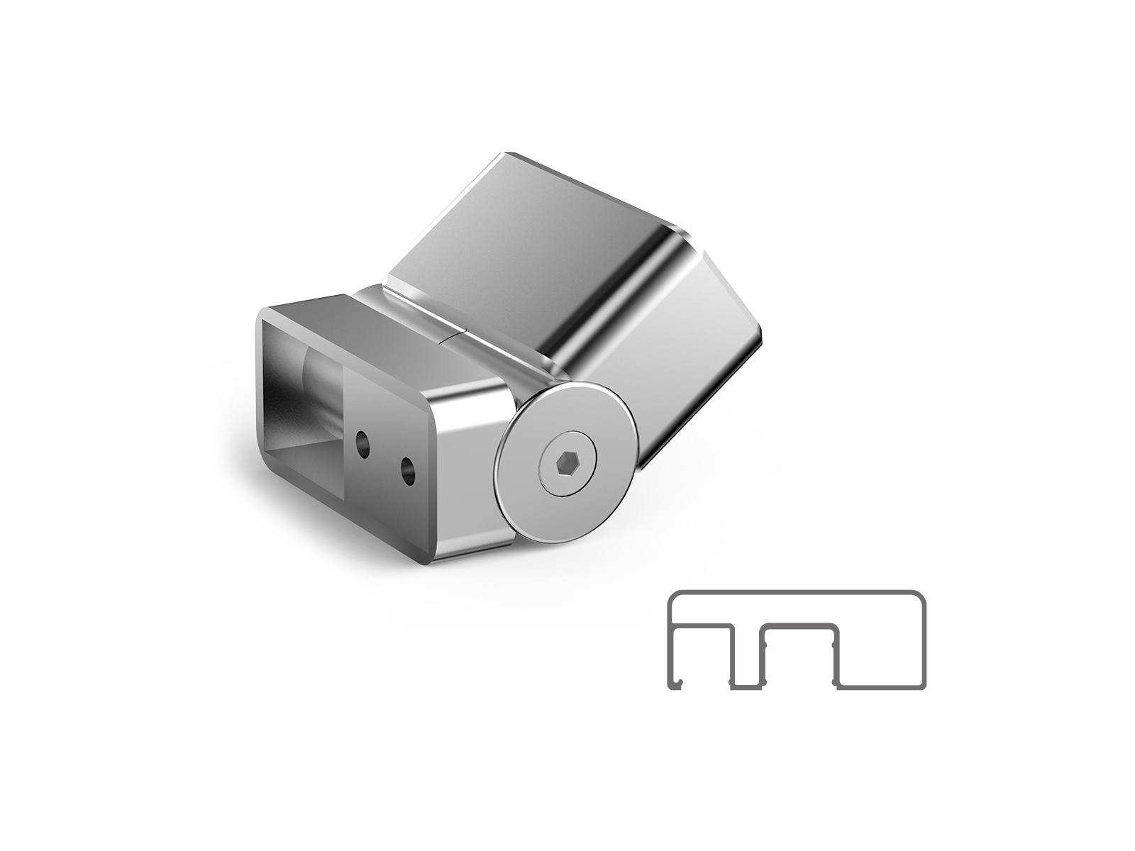 80X30 MM VERTICAL WALL CONNECTION