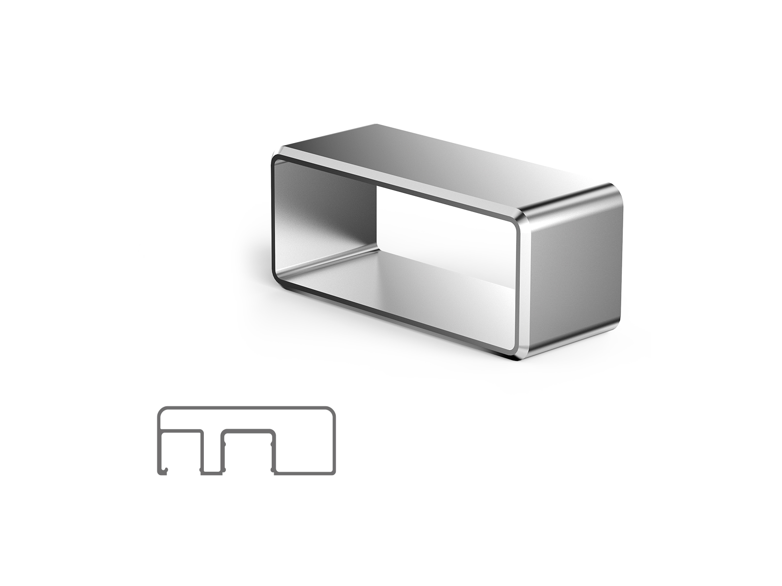 80X30 MM SQUARE RING