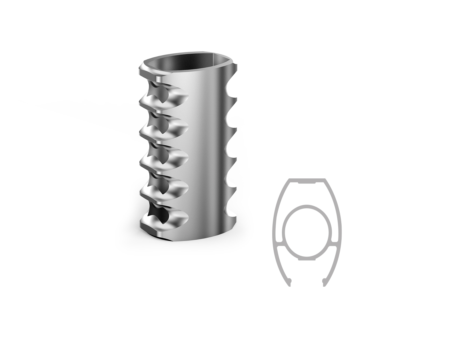 ELLIPTIC PATTERNED FLANGE