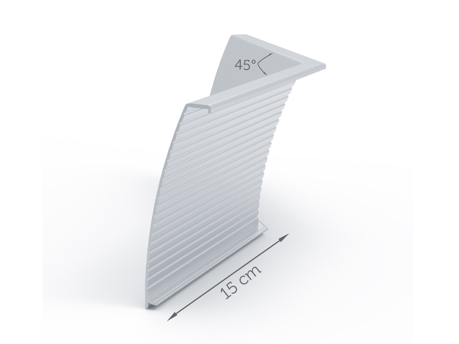 45° OUTER CORNER FOR 2986 - PCS