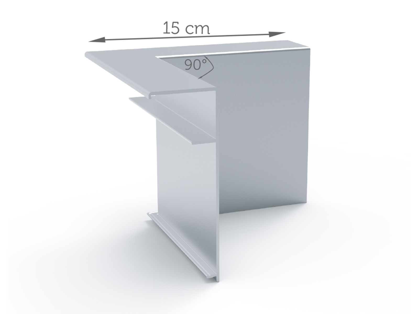 90° OUTER CORNER FOR 2985
