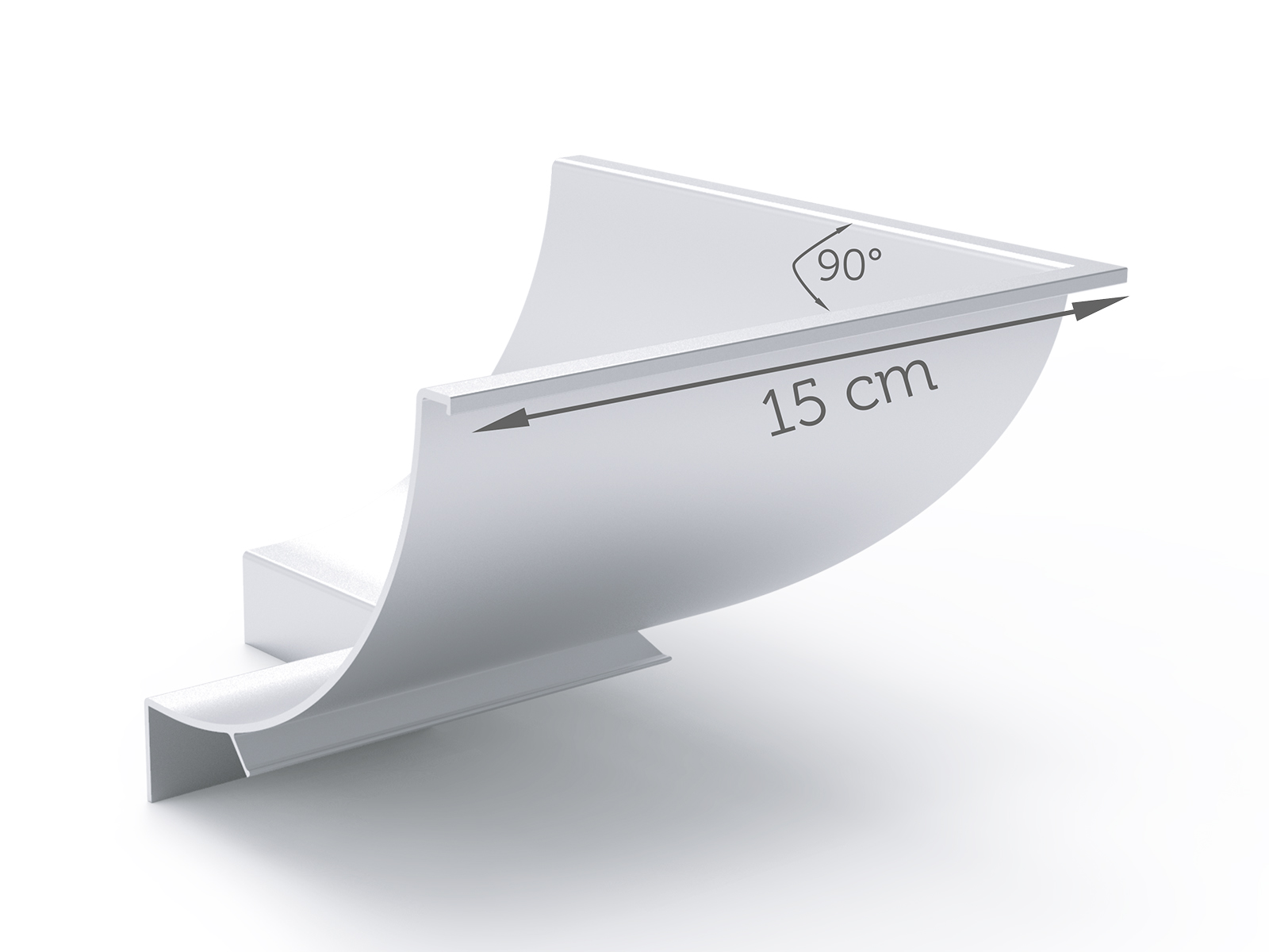 90° INNER CORNER FOR 2988 - PCS