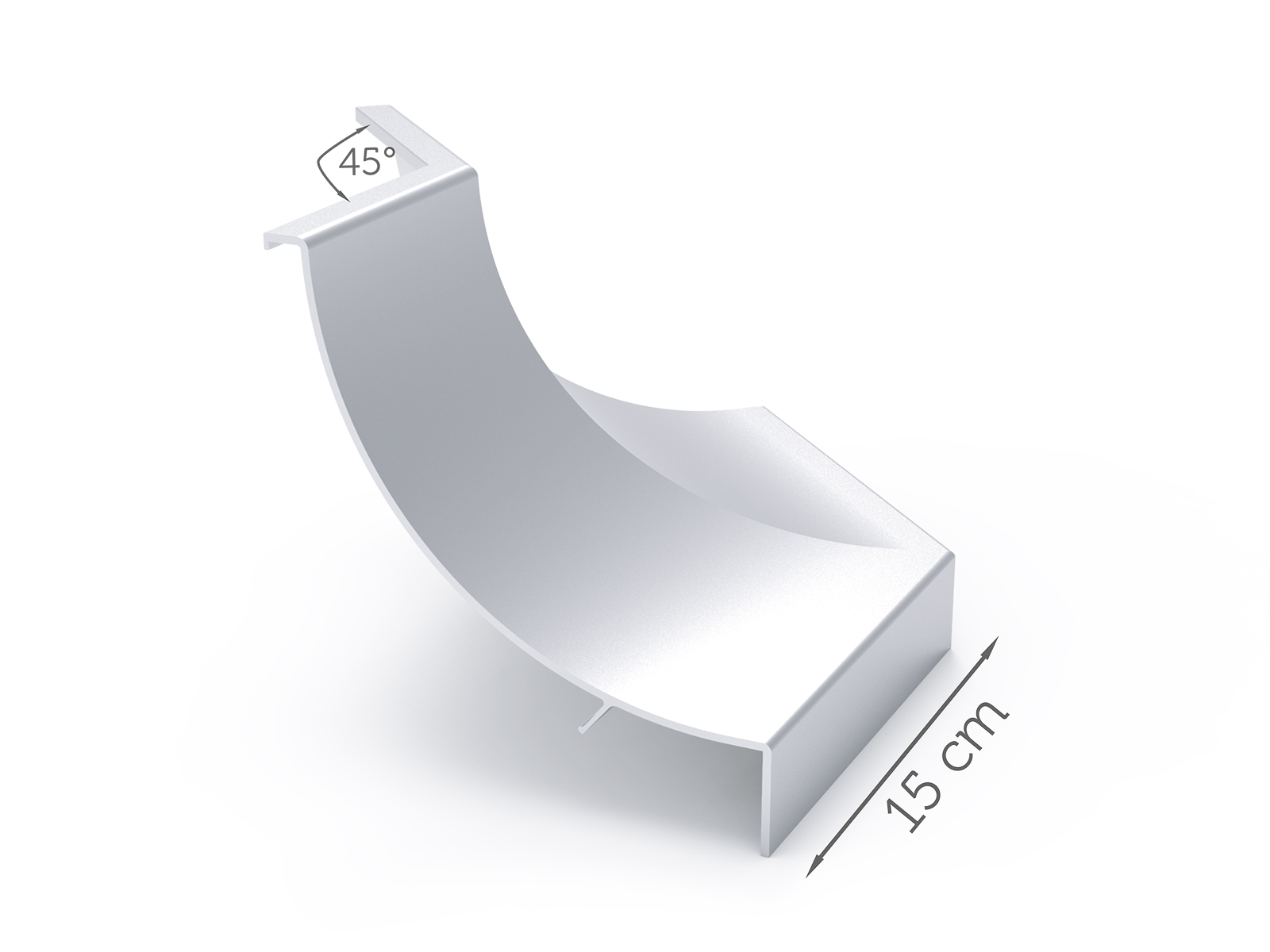 45° OUTER CORNER FOR 2988 - PCS