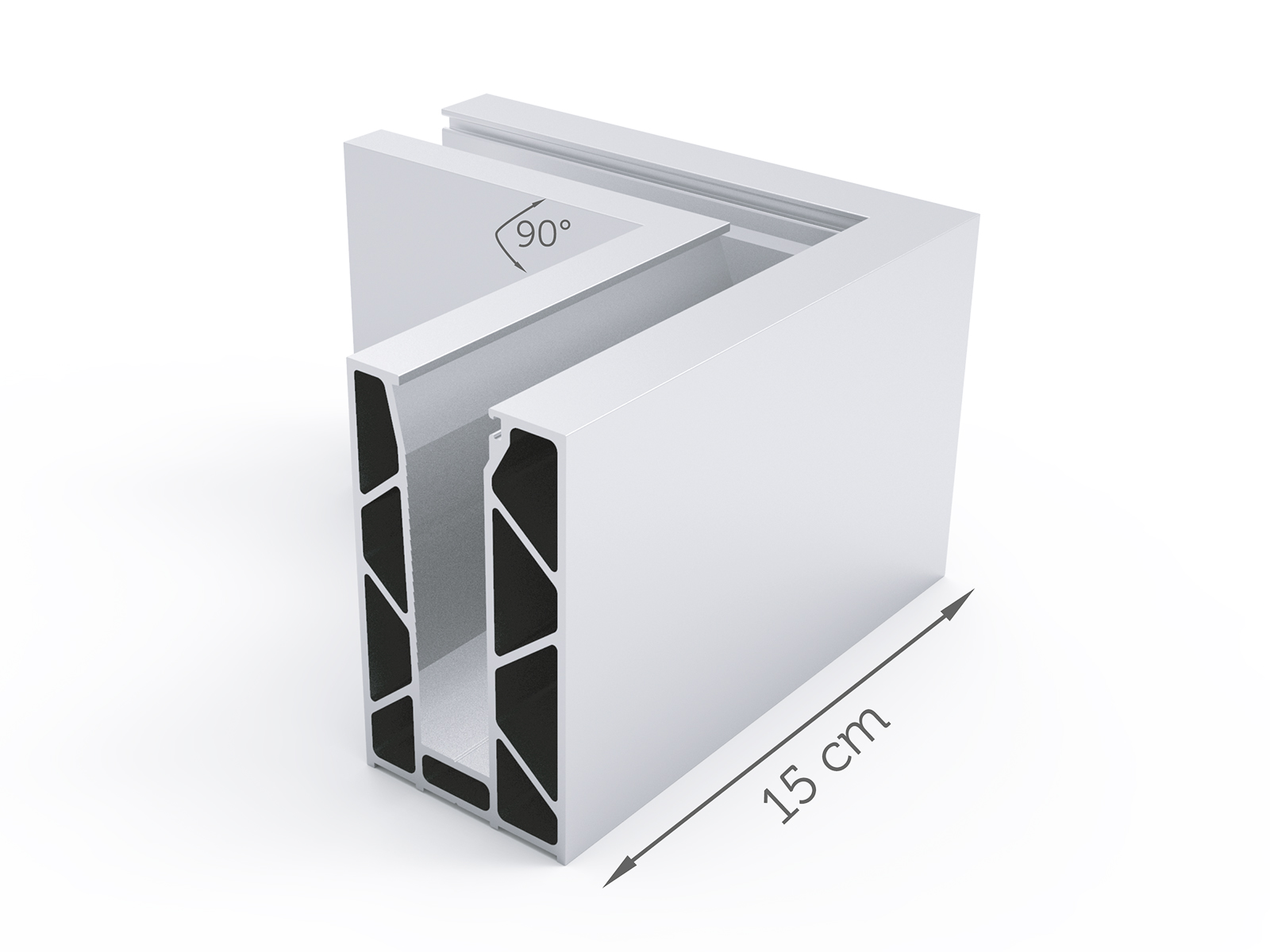 90° INNER CORNER FOR 4044 - PCS