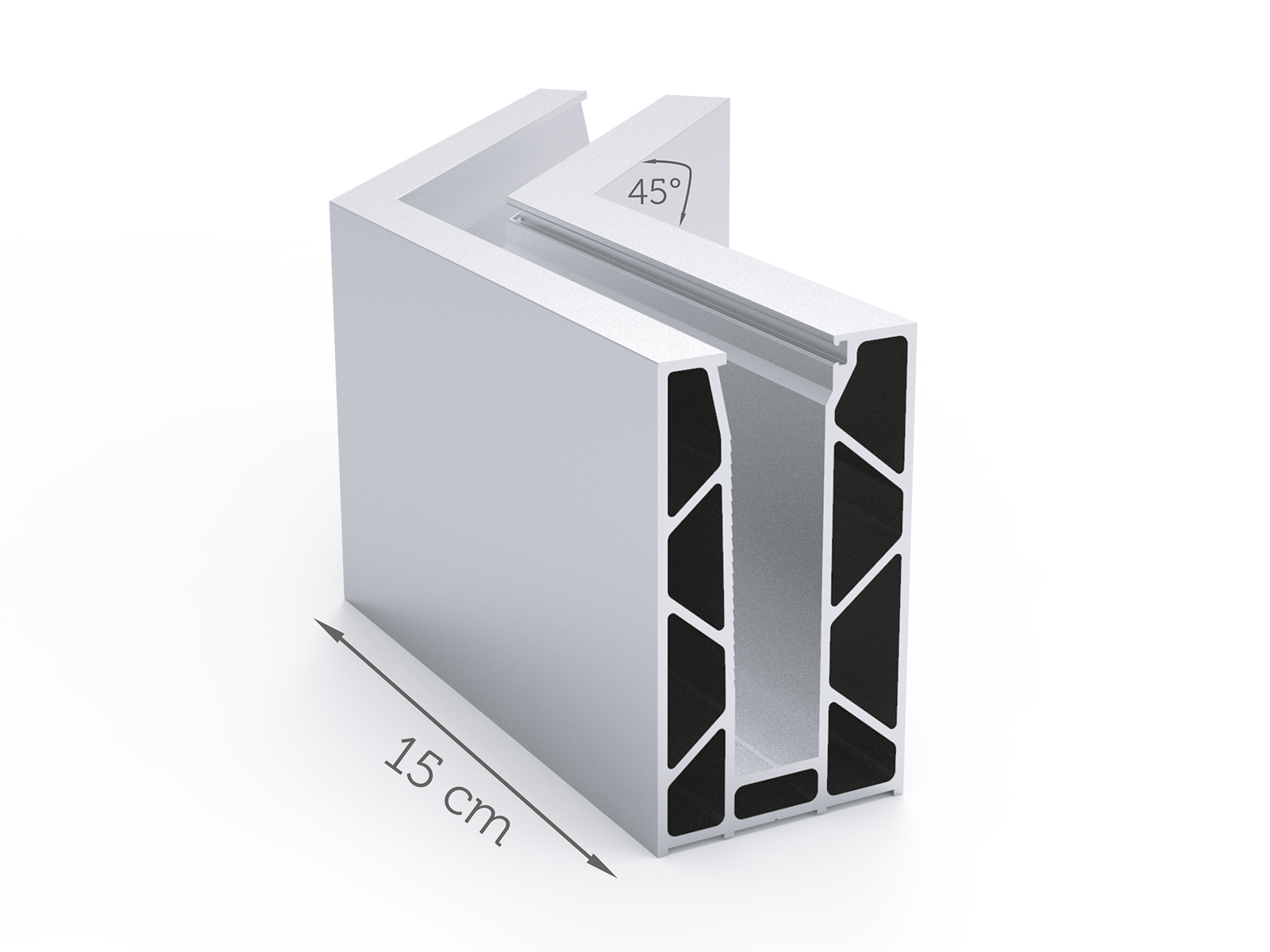 45° OUTER CORNER FOR 4044 - PCS