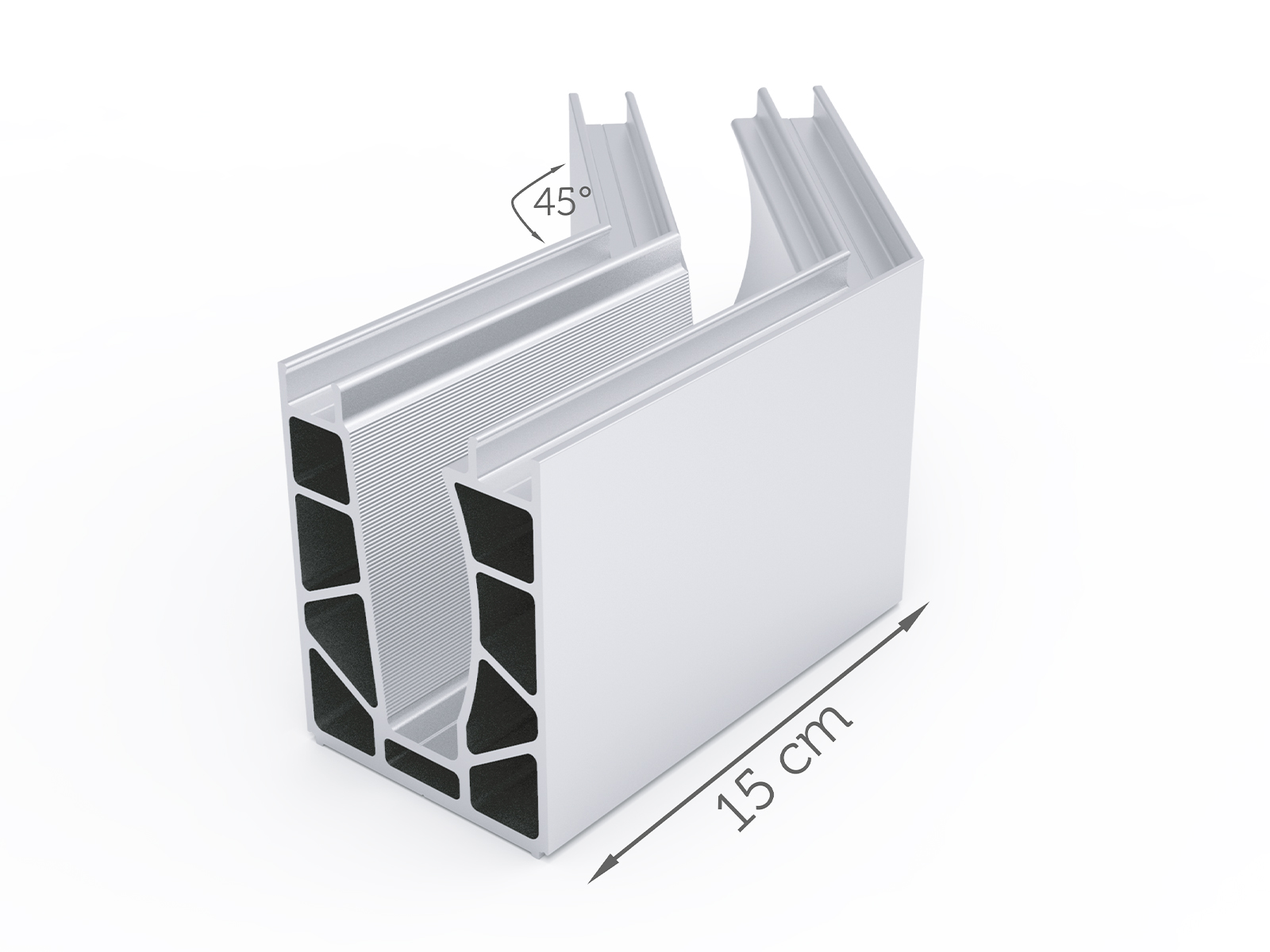 45° INNER CORNER FOR 6110 - PCS
