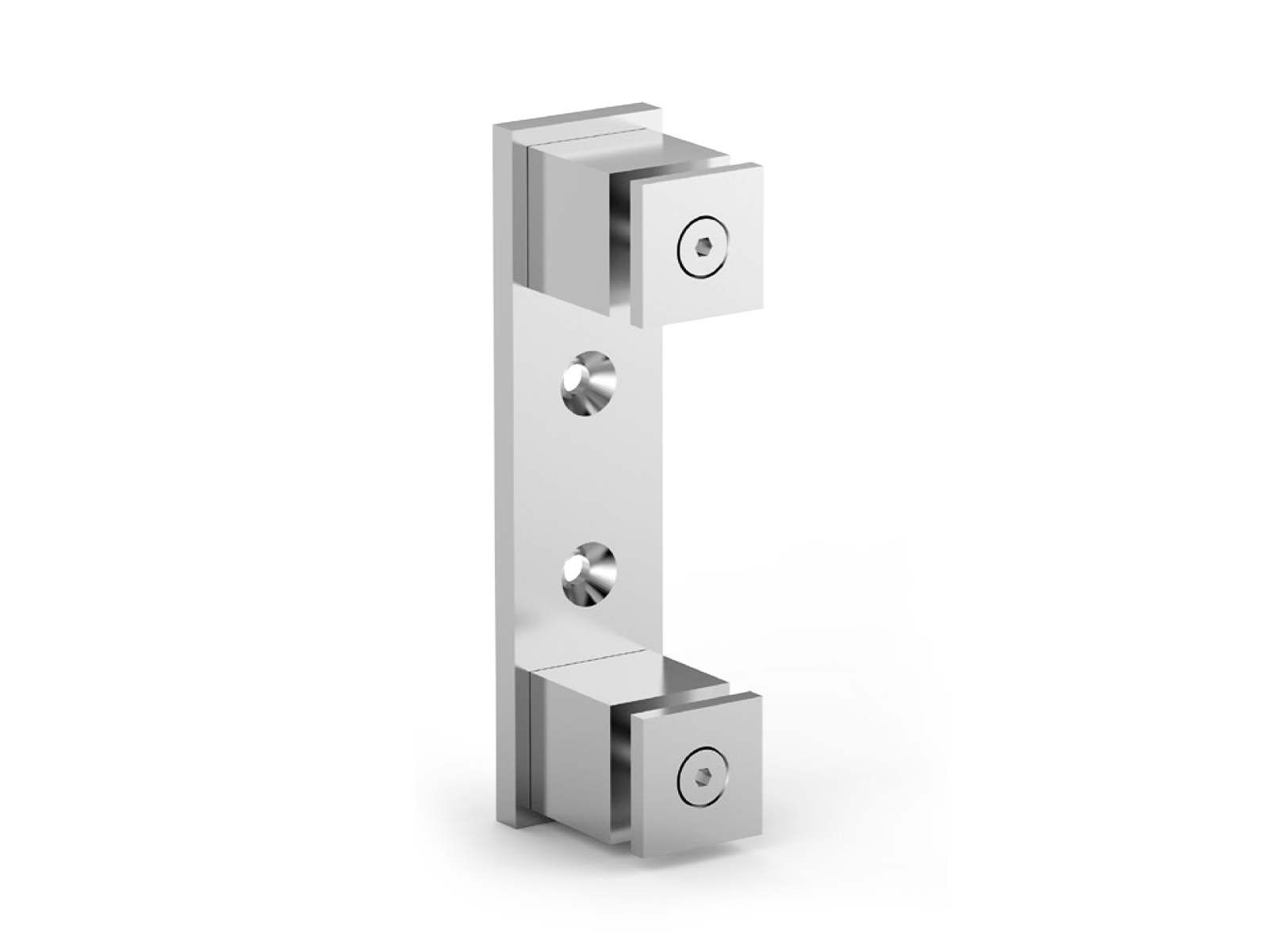 DOUBLE GLASS CONNECTION SOCKET - SQUARE