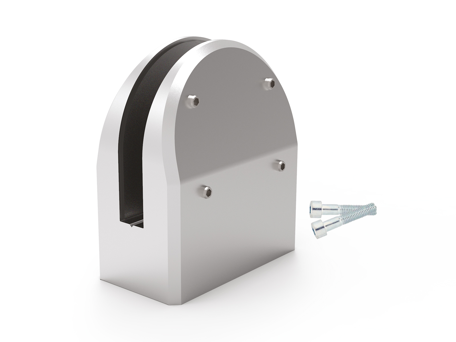 OVAL TOP GLASS HOLDER - 12 CM