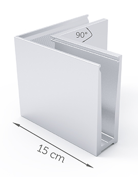 EURO 10 OUTER CORNER 90° - PCS