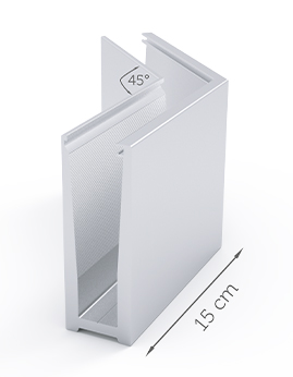 EURO 10 INNER CORNER 45° - PCS