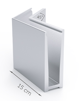 EURO 10 OUTER CORNER 45° - PCS