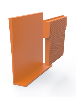 PLASTIC COMPRESSION SET FOR 8+8MM GLASS - PCS