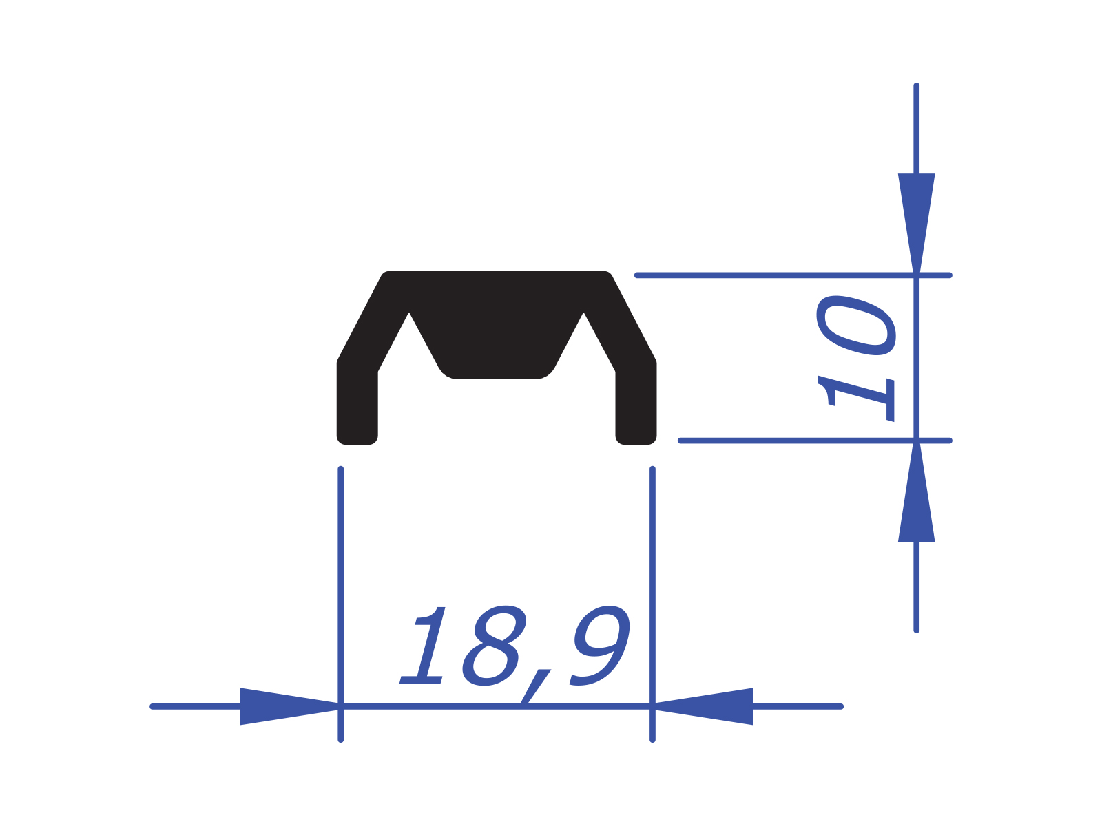 FENCE PROFILE COVER - LENGTH
