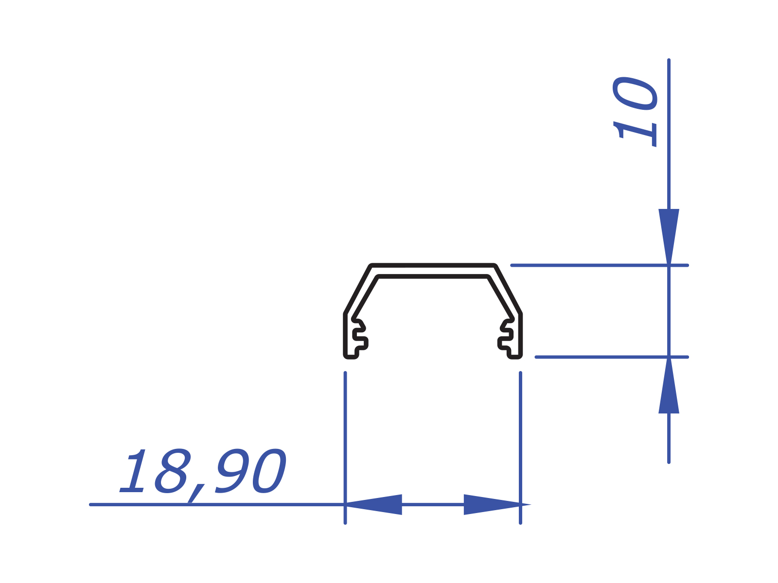 POLYCARBONATE COVER - LENGTH