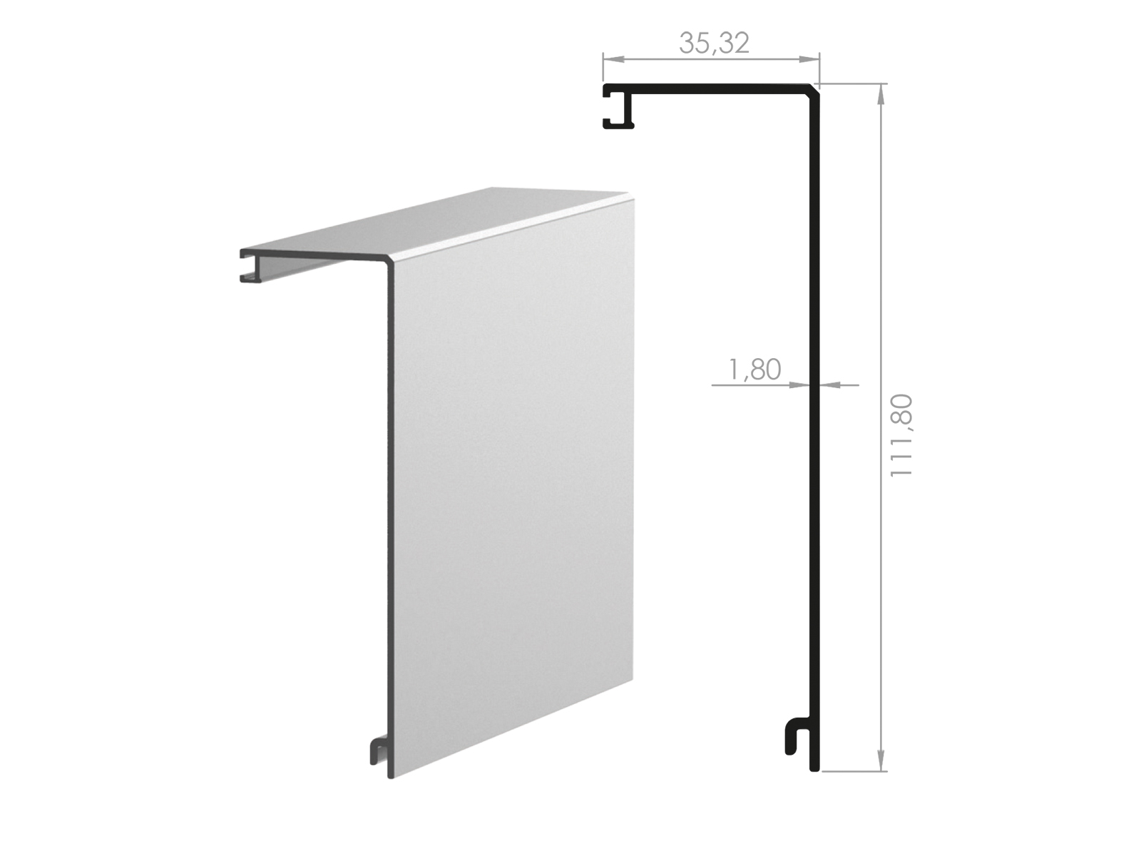 COVER PROFILE - LENGTH