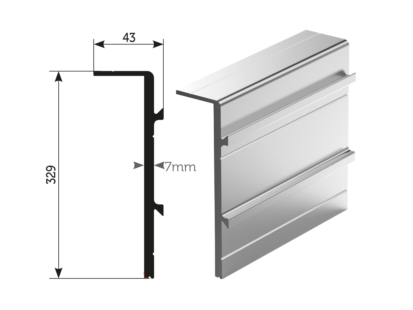 BASE CARRIER PROFILE-LENGHT