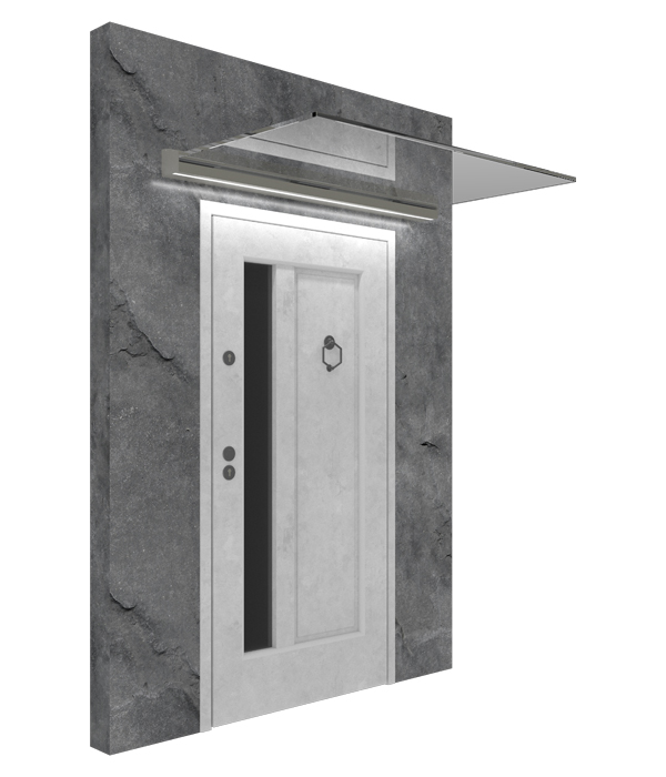 ALUPORCH AP10 W/LED 1M
(W/O LED STRIPE)