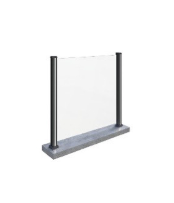 NICE ALUFENCE W/O GLASS 1M